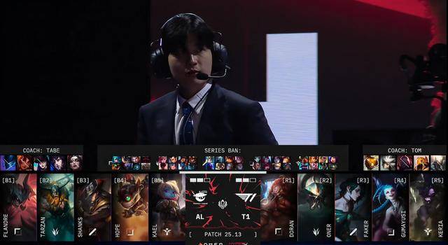 LOL-MSI:Oner蝎子节奏完美主导决胜局,T1 3-2击败AL挺进决赛