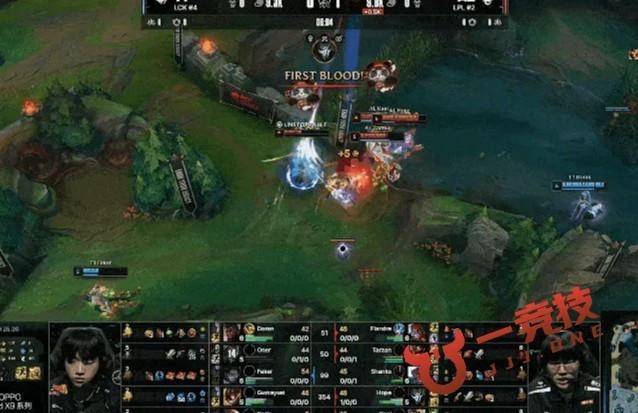 【一竞技1Jingji】LOL：全球总决赛 T1 3比2淘汰AL！