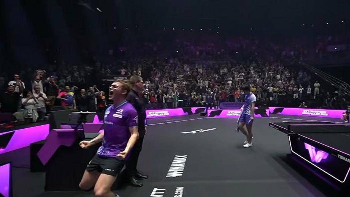 让二追三！法国名将晋级八强，张本智和落寞