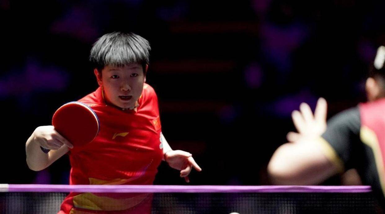 孙颖莎为什么晋级，赛后采访说出原因，早田希娜偷师王曼昱